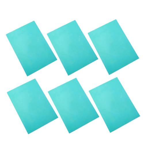 HOMSFOU 6 Blätter Gummifolie Gravieren Herstellung Werkzeuge Für Block Schnitzwerkzeuge Diy Liefert Druckwerkzeuge Gravierwerkzeuge Pvc Dark Green von HOMSFOU