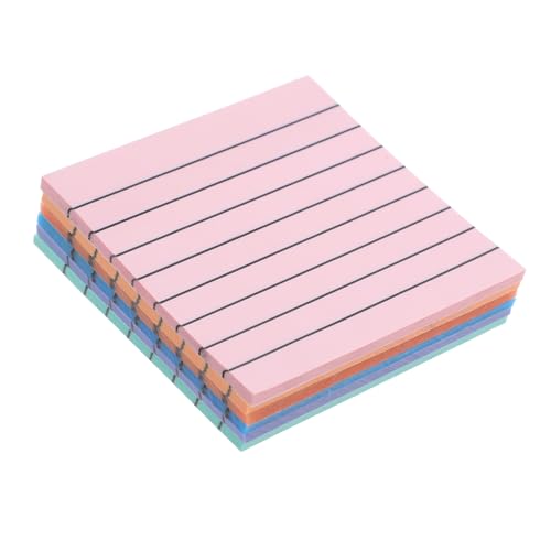 HOMSFOU 6 Haftnotiz Praktische Notizblöcke Memo-sticker Schulklebestreifen Selbstklebende Memo-aufkleber Schreiben Von Pads Selbstklebende Notizblöcke Papier HOMSFOU 6 Haftnotiz Praktische Notizblöcke Memo-sticker Schulklebestreifen Selbstklebende Memo-aufkleber Schreiben Von Pads Selbstklebende Notizblöcke Papier von HOMSFOU