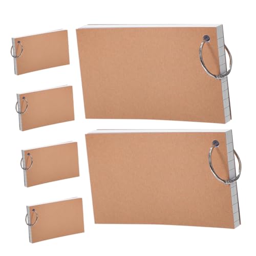 HOMSFOU 6 Notizbuch Karteikarten Notizbücher aufnehmen Memo -Karten Notizbilder Mini-Notizblöcke Notepad aufnehmen kleiner Notizblock Meeting-Notizbücher Sprachkarten Indexpads Papier Weiß HOMSFOU 6 Notizbuch Karteikarten Notizbücher aufnehmen Memo -Karten Notizbilder Mini-Notizblöcke Notepad aufnehmen kleiner Notizblock Meeting-Notizbücher Sprachkarten Indexpads Papier Weiß von HOMSFOU