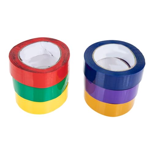 HOMSFOU 6 Rollen Bunte Masking Tapes Set Selbstklebendes Klebeband für DIY Bastelprojekte für Kunsthandwerk und Kreative Ideen HOMSFOU 6 Rollen Bunte Masking Tapes Set Selbstklebendes Klebeband für DIY Bastelprojekte für Kunsthandwerk und Kreative Ideen von HOMSFOU