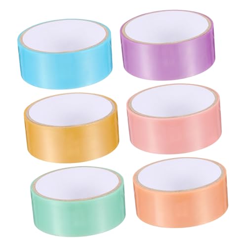 HOMSFOU 6 Rollen Klebende Bälle Bänder Bunten Farben Selbstklebende Diy Klebebänder für Kreative Bastelprojekte Entspannendes und für HOMSFOU 6 Rollen Klebende Bälle Bänder Bunten Farben Selbstklebende Diy Klebebänder für Kreative Bastelprojekte Entspannendes und für von HOMSFOU