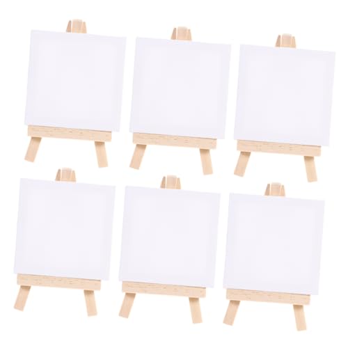 HOMSFOU 6 Sätze Mini Staffelei Set Holz Teiliges Diy Malset mit und für Bastelprojekte und Kreative Maltechniken HOMSFOU 6 Sätze Mini Staffelei Set Holz Teiliges Diy Malset mit und für Bastelprojekte und Kreative Maltechniken von HOMSFOU