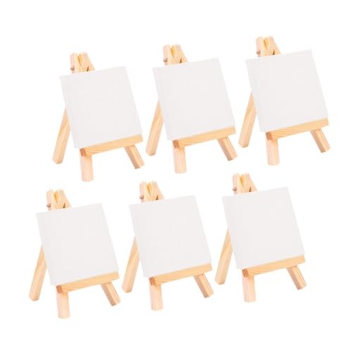 HOMSFOU 6 Sätze Mini Staffelei Teilig für DIY Kunstprojekte Stabiler Stand Öl und Acrylmalerei für Künstler HOMSFOU 6 Sätze Mini Staffelei Teilig für DIY Kunstprojekte Stabiler Stand Öl und Acrylmalerei für Künstler von HOMSFOU