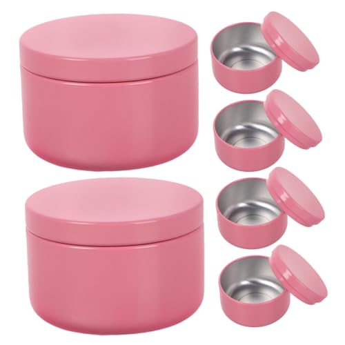 HOMSFOU 6 Stück Aluminium Runddosen mit Deckel Luftdichte Aromatherapie behälter in Auslaufsichere Aufbewahrung für Ätherische Öle Duftöle Kerzenherstellung und DIY Kosmetik HOMSFOU 6 Stück Aluminium Runddosen mit Deckel Luftdichte Aromatherapie behälter in Auslaufsichere Aufbewahrung für Ätherische Öle Duftöle Kerzenherstellung und DIY Kosmetik von HOMSFOU