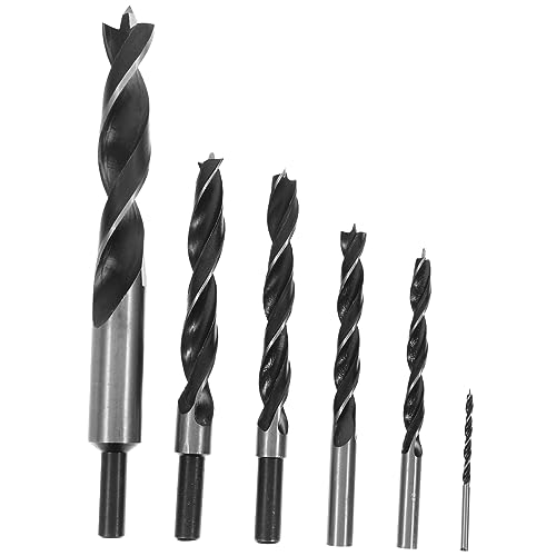 HOMSFOU 6 Stück Bohrer für die Holzbearbeitung Senkbohrer Schlüssel Bohrer Werkzeug bohrständer Bohrer Holz Kernbohrer Bohrer Metall Holzbearbeitungs-Bit Stahl HOMSFOU 6 Stück Bohrer für die Holzbearbeitung Senkbohrer Schlüssel Bohrer Werkzeug bohrständer Bohrer Holz Kernbohrer Bohrer Metall Holzbearbeitungs-Bit Stahl von HOMSFOU