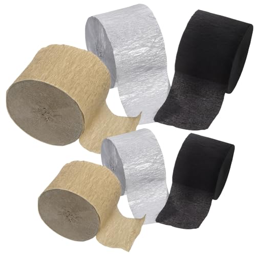 HOMSFOU 6 Stück Buntes Papier Zeichnen Bunte Bänder Golddekor Geburtstagsdekorationen Engagement Party Dekorationen Feierlichkeiten Glücklich Dusche Stolz Schnell HOMSFOU 6 Stück Buntes Papier Zeichnen Bunte Bänder Golddekor Geburtstagsdekorationen Engagement Party Dekorationen Feierlichkeiten Glücklich Dusche Stolz Schnell von HOMSFOU