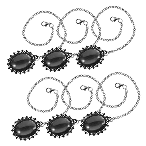HOMSFOU 6 Stück Grad-Erinnerungs-Charme Abschlussfeier Dekorationen personalisiert Quaste Topper Party abschlussgeschenk fotoanhänger DIY grad fotocharme Abschlusskappen-Fotocharme Metall von HOMSFOU