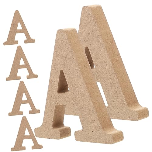 HOMSFOU 6 Stück Holzbuchstaben Ornamente Initialen Willkommensschild Hochzeitsbuchstabentafel Minimalistische Wohndekor Buchstaben Groß Für Brunnendekorationen HOMSFOU 6 Stück Holzbuchstaben Ornamente Initialen Willkommensschild Hochzeitsbuchstabentafel Minimalistische Wohndekor Buchstaben Groß Für Brunnendekorationen von HOMSFOU