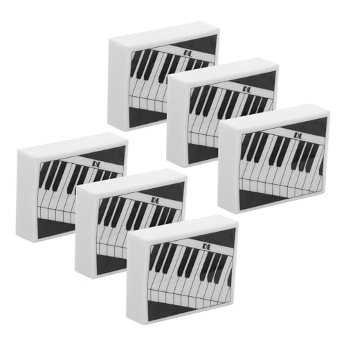 HOMSFOU 6 Stück Klavier-Radiergummi Kindergäuer Mini Radiergummis Schreibwaren Windeleraser kleine Klavierradierer Korrekturradierer Radiergummi für Bleistiftmalerei kleine Radiergummis HOMSFOU 6 Stück Klavier-Radiergummi Kindergäuer Mini Radiergummis Schreibwaren Windeleraser kleine Klavierradierer Korrekturradierer Radiergummi für Bleistiftmalerei kleine Radiergummis von HOMSFOU