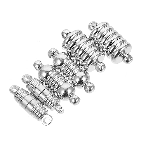 HOMSFOU 6 Stück Magnetverschluss für Schmuck Diy und Armbandverbindungen für Schmuckherstellung Einfach zu Bedienen Hochwertige Verarbeitung Ergänzung für Ihre Designs HOMSFOU 6 Stück Magnetverschluss für Schmuck Diy und Armbandverbindungen für Schmuckherstellung Einfach zu Bedienen Hochwertige Verarbeitung Ergänzung für Ihre Designs von HOMSFOU