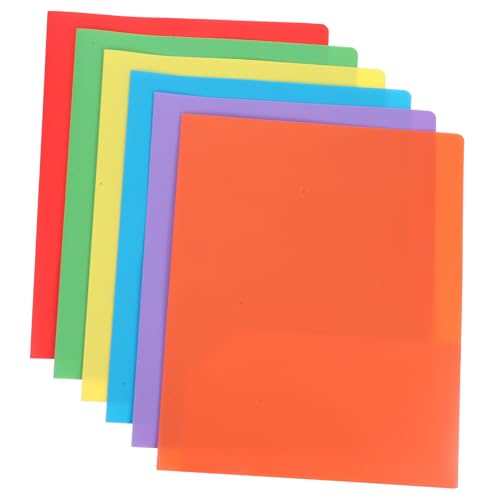 HOMSFOU 6 Stück Mappe ordner Trapper-Keeper Schulorganisation für zu Hause Präsentationsbuch Hefter mit Plastikhüllen Präsentationsbinder Binder-Organisation HOMSFOU 6 Stück Mappe ordner Trapper-Keeper Schulorganisation für zu Hause Präsentationsbuch Hefter mit Plastikhüllen Präsentationsbinder Binder-Organisation von HOMSFOU