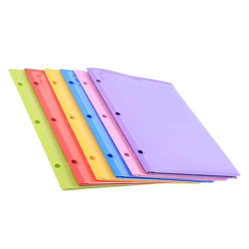 HOMSFOU 6 Stück PP Aktenordner Datei Organizer mit Doppel Pocket für Büro Schule und Zuhause Praktische Aufbewahrung für Wichtige Dokumente und Unterlagen HOMSFOU 6 Stück PP Aktenordner Datei Organizer mit Doppel Pocket für Büro Schule und Zuhause Praktische Aufbewahrung für Wichtige Dokumente und Unterlagen von HOMSFOU