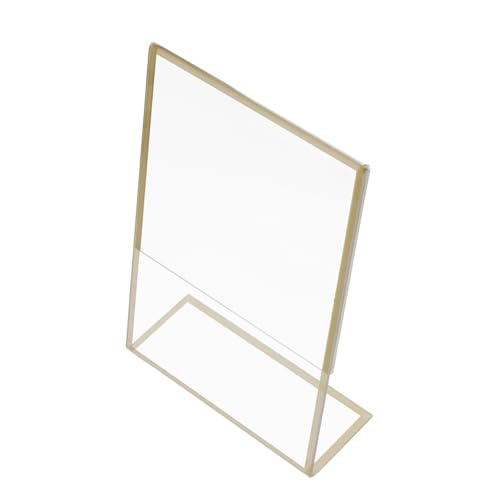 HOMSFOU 6 Stück Schilderständer Stand Staffeleien Goldene Tischnummernhalter Planke Party Inhaber Willkommen Rahmen Unser Anzeige Goldene Tischhalter Zeichen Restaurant Acryl Transparent HOMSFOU 6 Stück Schilderständer Stand Staffeleien Goldene Tischnummernhalter Planke Party Inhaber Willkommen Rahmen Unser Anzeige Goldene Tischhalter Zeichen Restaurant Acryl Transparent von HOMSFOU