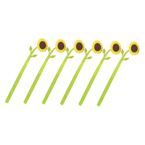 HOMSFOU 6 Stück Sonnenblumenstift Ausgefallene Malstifte Süße Stifte Arbeit Sonnenblumen Partygeschenke Tragbare Blumenstifte Pastell Toot Must Girl Sonnenblumen Kugelschreiber HOMSFOU 6 Stück Sonnenblumenstift Ausgefallene Malstifte Süße Stifte Arbeit Sonnenblumen Partygeschenke Tragbare Blumenstifte Pastell Toot Must Girl Sonnenblumen Kugelschreiber von HOMSFOU