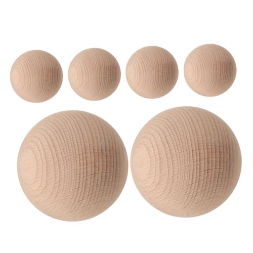 HOMSFOU 6 Stück Teiliges Croquet-bälle aus Buchenholz Ø Robuste Naturbelassene Holzkugeln für Garten Rasenspiele Geeignet für alle Altersgruppen Langlebig für Outdoor-aktivitäten und HOMSFOU 6 Stück Teiliges Croquet-bälle aus Buchenholz Ø Robuste Naturbelassene Holzkugeln für Garten Rasenspiele Geeignet für alle Altersgruppen Langlebig für Outdoor-aktivitäten und von HOMSFOU