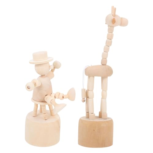 HOMSFOU 6 Stück Teiliges DIY Holzspielzeug für Unlackierte Bastelornamente Holz für Kreative Gestaltungen und Stilvolle Schreibtischdekoration HOMSFOU 6 Stück Teiliges DIY Holzspielzeug für Unlackierte Bastelornamente Holz für Kreative Gestaltungen und Stilvolle Schreibtischdekoration von HOMSFOU