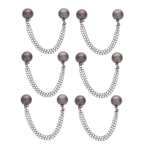 HOMSFOU 6 Stück Teiliges Magnetische Clips für Hosenbeine Starker Halt Verhindert Bodenkontakt Robustes Material Langlebiger Verschluss für Jeans und Dicke Stoffe Praktische Anwendung HOMSFOU 6 Stück Teiliges Magnetische Clips für Hosenbeine Starker Halt Verhindert Bodenkontakt Robustes Material Langlebiger Verschluss für Jeans und Dicke Stoffe Praktische Anwendung von HOMSFOU