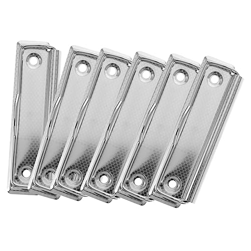 HOMSFOU 6 Stück Teiliges Metall Klemmbretter mit Clips Vielseitig Einsetzbar für Bürobedarf und Dokumentenorganisation für Memos und Notizen HOMSFOU 6 Stück Teiliges Metall Klemmbretter mit Clips Vielseitig Einsetzbar für Bürobedarf und Dokumentenorganisation für Memos und Notizen von HOMSFOU