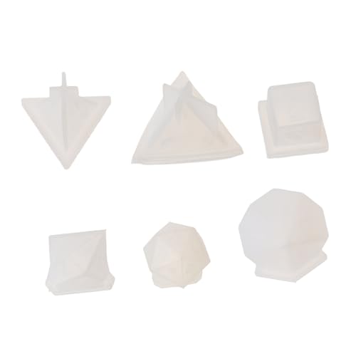 HOMSFOU 6 Stück Teiliges Polyedrische Würfel Silikonform für DIY Epoxidharz Gießen Langlebige Kristallharz Würfel Gussformen Vielseitige Kunstharzformen für Spielwürfel Herstellung HOMSFOU 6 Stück Teiliges Polyedrische Würfel Silikonform für DIY Epoxidharz Gießen Langlebige Kristallharz Würfel Gussformen Vielseitige Kunstharzformen für Spielwürfel Herstellung von HOMSFOU