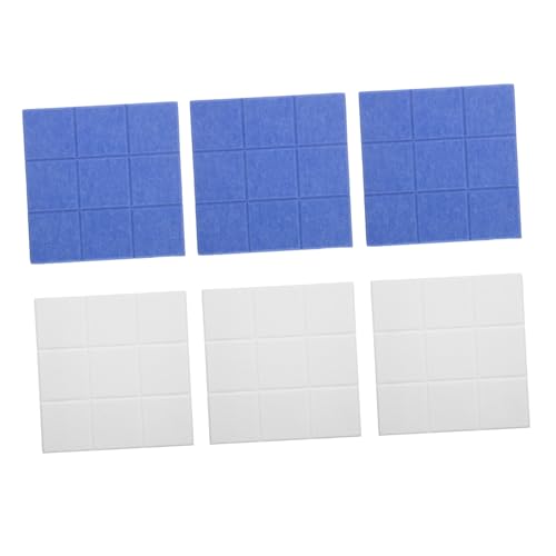 HOMSFOU 6 Stück Teiliges Selbstklebendes Filz-board- Dekorative Pinnwand-kacheln Flexible Robuste Haftnotizen-tafeln Weiß für Fotos Notizen und Organisationshilfen im Büro und Zuhause HOMSFOU 6 Stück Teiliges Selbstklebendes Filz-board- Dekorative Pinnwand-kacheln Flexible Robuste Haftnotizen-tafeln Weiß für Fotos Notizen und Organisationshilfen im Büro und Zuhause von HOMSFOU