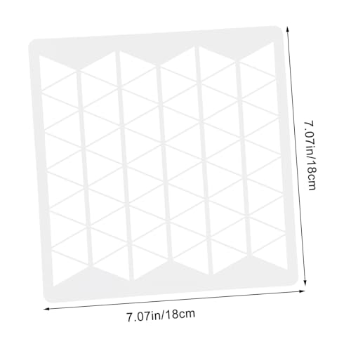 HOMSFOU 6 Stück Teiliges Wandmalerei schablonen Umweltfreundlichem Pet Kunststoff Wiederverwendbare Geometrische Vorlagen für Sprühfarbe Einfache DIY Wandgestaltung Langlebig und HOMSFOU 6 Stück Teiliges Wandmalerei schablonen Umweltfreundlichem Pet Kunststoff Wiederverwendbare Geometrische Vorlagen für Sprühfarbe Einfache DIY Wandgestaltung Langlebig und von HOMSFOU