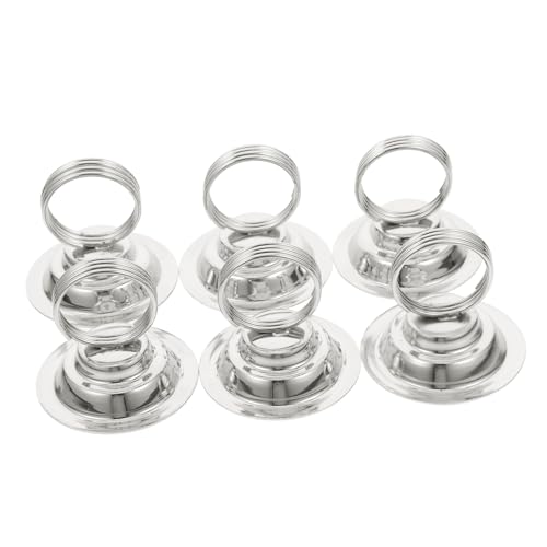 HOMSFOU 6 Stück Vertikaler Nummernschildclip Rezeption Tischkarten Für Die Tischdekoration Table -numper -hause Kartenclip Für Den Tisch Weihnachten Memo Party Silver Eisen HOMSFOU 6 Stück Vertikaler Nummernschildclip Rezeption Tischkarten Für Die Tischdekoration Table -numper -hause Kartenclip Für Den Tisch Weihnachten Memo Party Silver Eisen von HOMSFOU