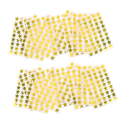 HOMSFOU 60 Blatt Goldfolie Stern Aufkleber Selbstklebende Glänzende Sternbelohnungen für Lehrer Vielseitig Einsetzbar für Klassenzimmer Zuhause und Bastelprojekte Langlebige Sterne HOMSFOU 60 Blatt Goldfolie Stern Aufkleber Selbstklebende Glänzende Sternbelohnungen für Lehrer Vielseitig Einsetzbar für Klassenzimmer Zuhause und Bastelprojekte Langlebige Sterne von HOMSFOU