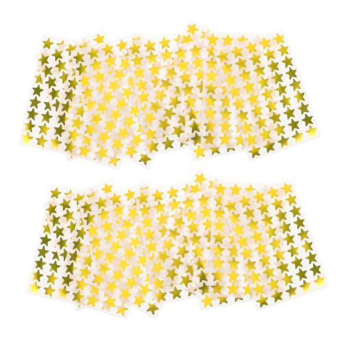 HOMSFOU 60 Blatt Kleine Sternaufkleber: Glänzende Goldene Sternaufkleber – Selbstklebende Belohnungen Für Kinder Und Lehrer – Metallische Aufkleber Für Das Klassenzimmer, Zuhause Und HOMSFOU 60 Blatt Kleine Sternaufkleber: Glänzende Goldene Sternaufkleber – Selbstklebende Belohnungen Für Kinder Und Lehrer – Metallische Aufkleber Für Das Klassenzimmer, Zuhause Und von HOMSFOU