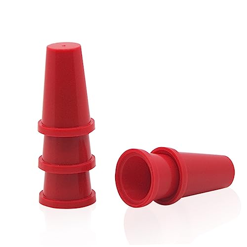 HOMSFOU 60 Stück Bunte Fingerhüte aus Kunststoff Fingerprotektoren für Diy Bastelarbeiten Quilten und Näharbeiten Gemischte von HOMSFOU