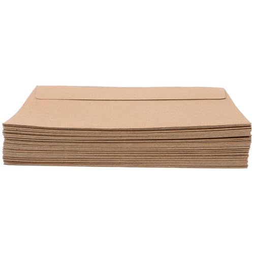 HOMSFOU 60 Stück Einladungsumschlag Umschläge Büro Gruß Pergament Leer Herstellung Gewellt Machen Gold Sortiert Rosa Brief Hochzeit Multipack Tasche Light Brown Papier HOMSFOU 60 Stück Einladungsumschlag Umschläge Büro Gruß Pergament Leer Herstellung Gewellt Machen Gold Sortiert Rosa Brief Hochzeit Multipack Tasche Light Brown Papier von HOMSFOU