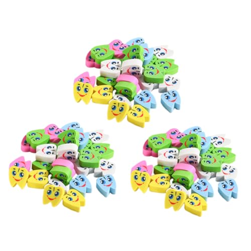 HOMSFOU 60 Stück Farbiger Zahnwerfer Zahnradler Radiergummis Radierreinigungseraser Cartoon -Radiergummi Schulradierer für Radiergummi für Kindergäuer Mini -Zahnblöcke tpr HOMSFOU 60 Stück Farbiger Zahnwerfer Zahnradler Radiergummis Radierreinigungseraser Cartoon -Radiergummi Schulradierer für Radiergummi für Kindergäuer Mini -Zahnblöcke tpr von HOMSFOU