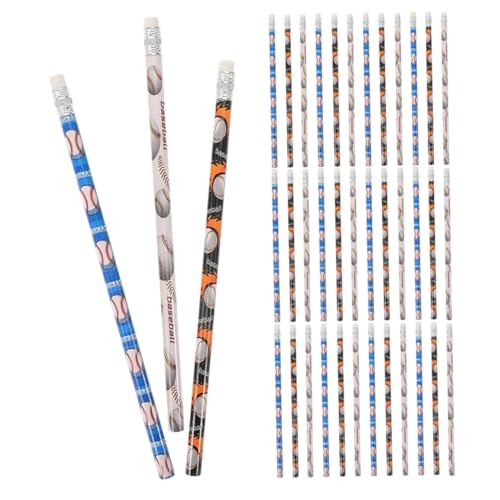 HOMSFOU 60 Stück Holzbleistifte für Radiergummi für Schule Büro und Sportveranstaltungen Ansprechendes Design und Leicht zu HOMSFOU 60 Stück Holzbleistifte für Radiergummi für Schule Büro und Sportveranstaltungen Ansprechendes Design und Leicht zu von HOMSFOU