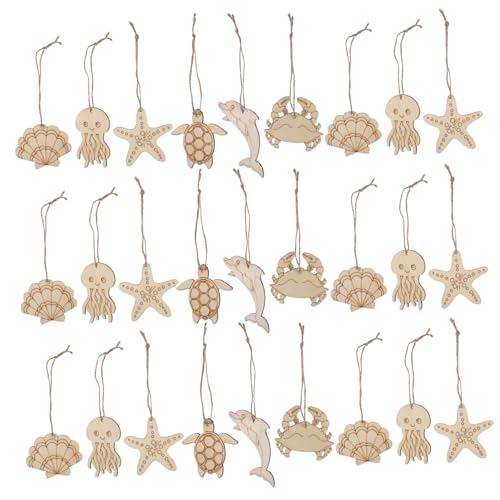 HOMSFOU 60 Stück Holzspäne Von Meerestieren Holzhandwerk Zum Bemalen Meerestier-anhänger Handwerk Schmuck Leere Holzspäne Unfertige Unfertiger Holzchip Meerestier-ornamente Khaki HOMSFOU 60 Stück Holzspäne Von Meerestieren Holzhandwerk Zum Bemalen Meerestier-anhänger Handwerk Schmuck Leere Holzspäne Unfertige Unfertiger Holzchip Meerestier-ornamente Khaki von HOMSFOU