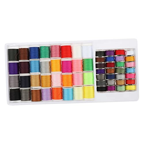 HOMSFOU 60 Stück Nähgarn Set Bunte Stickgarne für Handarbeiten Quilting und Diy Projekte Praktische und Langlebige Garne für Anfänger und Profis von HOMSFOU
