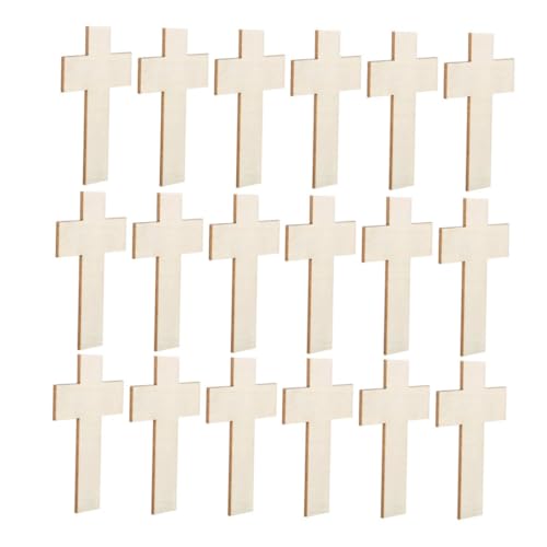 HOMSFOU 60 Stück Teiliges Holzkreuze zum Basteln Unlackierte Blanko-holzstücke in Kreuzform Praktische für DIY Kunstprojekte Geschenkanhänger und Weihnachtsdeko Vielseitig für Gemeinde und HOMSFOU 60 Stück Teiliges Holzkreuze zum Basteln Unlackierte Blanko-holzstücke in Kreuzform Praktische für DIY Kunstprojekte Geschenkanhänger und Weihnachtsdeko Vielseitig für Gemeinde und von HOMSFOU