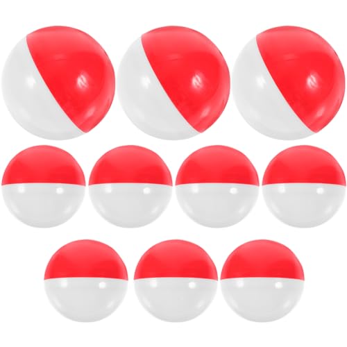 HOMSFOU 60 Stück Verkaufsautomat Kleine Runde Befüllbare Plastikbälle Füllmaterial Für Partygeschenktüten Aufbewahrungsbehälter Für Süßigkeiten (50 Mm) von HOMSFOU