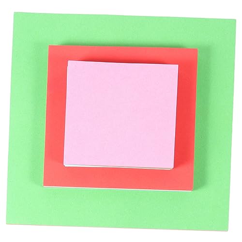 HOMSFOU 600 Stück Buntes Origami Papier für Handwerkspapier Farben Farben für Diy Bastelprojekte Kindergarten und Kreative Aktivitäten Zufällige Farbe von HOMSFOU