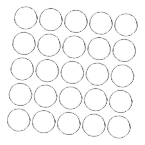 HOMSFOU 600 Stück Schlüsselringe aus Metall Stabile DIY Schlüsselanhänger Ringe Silberfarbene Doppelte Öffnung für Anhänger Flexible und Langlebige Verbindung für Bastelprojekte HOMSFOU 600 Stück Schlüsselringe aus Metall Stabile DIY Schlüsselanhänger Ringe Silberfarbene Doppelte Öffnung für Anhänger Flexible und Langlebige Verbindung für Bastelprojekte von HOMSFOU