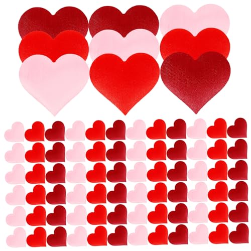 HOMSFOU 600Stücke Herz Konfetti Blütenblätter Für Hochzeiten Valentinstag Und Engagement Feiern Romantische Tischdekoration Leichtem Reißfestem Material von HOMSFOU