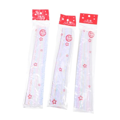 HOMSFOU 630 Blatt Diy Origami Stern Papier Set Leuchtende Papierstreifen für Bastelbedarf für Erwachsene Deko für Feiertage und Besondere Anlässe von HOMSFOU