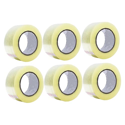 HOMSFOU 6Rollen Transparentes Klebeband Dichtungsband Für Verpackungen Für Versand Von Paketen Stark Und Zuverlässig Durchsichtiges Klebeband HOMSFOU 6Rollen Transparentes Klebeband Dichtungsband Für Verpackungen Für Versand Von Paketen Stark Und Zuverlässig Durchsichtiges Klebeband von HOMSFOU