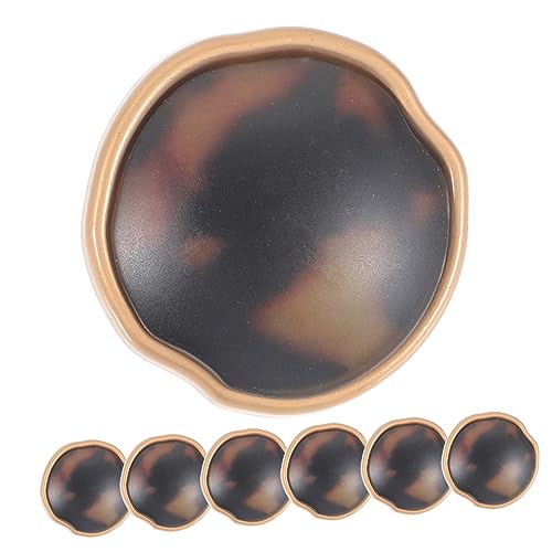 HOMSFOU 6Stücke Retro Metallknöpfe Runde Nähknöpfe für Kleidung DIY Bastelprojekte Praktische Annäherknöpfe mit Löchern Vielseitige Dekoration für Anzüge und Handarbeiten HOMSFOU 6Stücke Retro Metallknöpfe Runde Nähknöpfe für Kleidung DIY Bastelprojekte Praktische Annäherknöpfe mit Löchern Vielseitige Dekoration für Anzüge und Handarbeiten von HOMSFOU