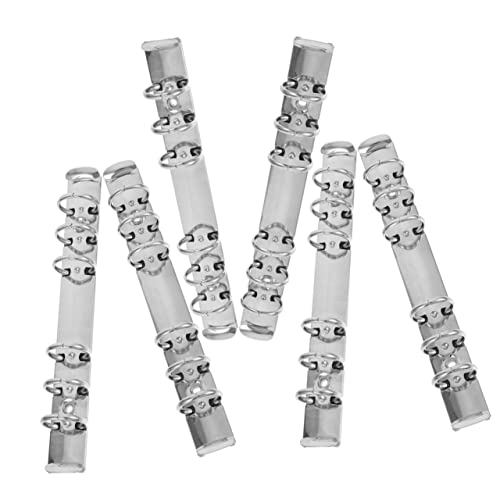 HOMSFOU 6Stücke Teiliges Metall Buchringe Dekorative Lose Blattbinder Für Büro Schule Und Zuhause Leicht Und Tragbar Für Scrapbooking Und Kreative Projekte HOMSFOU 6Stücke Teiliges Metall Buchringe Dekorative Lose Blattbinder Für Büro Schule Und Zuhause Leicht Und Tragbar Für Scrapbooking Und Kreative Projekte von HOMSFOU