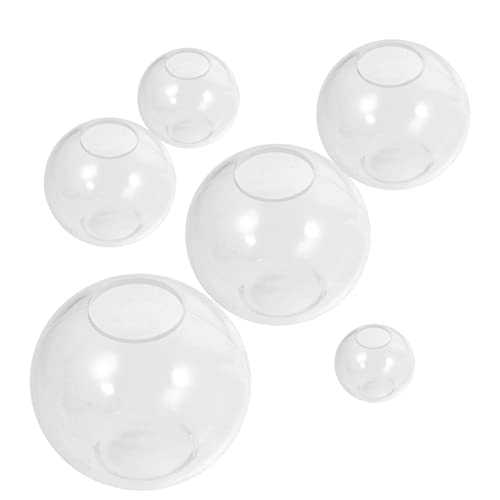 HOMSFOU 6Stücke Teiliges Transparente Silikonform für DIY Schmuckherstellung Kristallkugel Gießform Handwerksform für Dekorationen und Persönliche von HOMSFOU