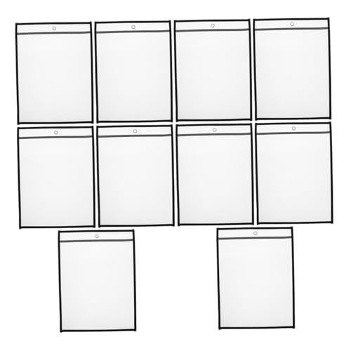 HOMSFOU 6Stücke Transparente Dokumentenhalter Wiederverwendbare Aktenhüllen aus Pet Langlebig und Reißfest für Aufbewahrung Dokumenten für Büro und Zuhause HOMSFOU 6Stücke Transparente Dokumentenhalter Wiederverwendbare Aktenhüllen aus Pet Langlebig und Reißfest für Aufbewahrung Dokumenten für Büro und Zuhause von HOMSFOU