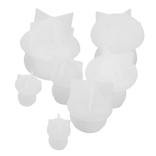 HOMSFOU 7 Stück Teiliges Diy Schmuckablage Silikonform Pilzform Gießform für Trinket Dish Langlebige und Flexible Aufbewahrungsschale für Projekte und Bastelarbeiten von HOMSFOU