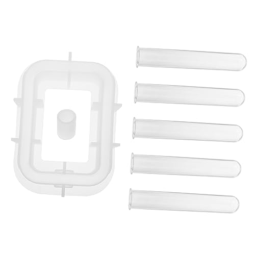 HOMSFOU 7 Stück Vase Silikonform Teiliges DIY Gießform für Vasenherstellung Wiederverwendbare Silikonform mit Tube für Handarbeiten und Dekoration HOMSFOU 7 Stück Vase Silikonform Teiliges DIY Gießform für Vasenherstellung Wiederverwendbare Silikonform mit Tube für Handarbeiten und Dekoration von HOMSFOU