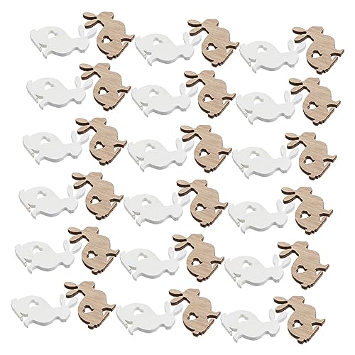 HOMSFOU 72Stücke Ostern Holzscheiben mit Cartoon Muster Dekoration für Frühling DIY Bastelprojekte Geschenkanhänger und Tischdeko für Kindergeburtstage HOMSFOU 72Stücke Ostern Holzscheiben mit Cartoon Muster Dekoration für Frühling DIY Bastelprojekte Geschenkanhänger und Tischdeko für Kindergeburtstage von HOMSFOU