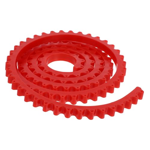 HOMSFOU 78 Formfinder Für Die Holzbearbeitung Mähergürtel Oberfräsenkantenführung Schneidebrett Vorlage Flexible Holzbearbeitungsvorlage Hohlschablone Profillehre Gummi Rot von HOMSFOU