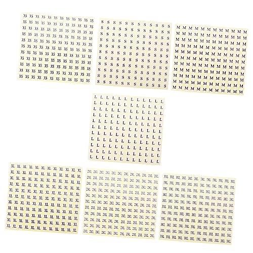 HOMSFOU 7Packs Größenetikett Aufkleber farbig Aufkleber für Kleidergrößen Kreis Aufkleber mit Namensetiketten größenetiketten kleidungsetiketten Stoffetiketten Etiketten in runder Größe HOMSFOU 7Packs Größenetikett Aufkleber farbig Aufkleber für Kleidergrößen Kreis Aufkleber mit Namensetiketten größenetiketten kleidungsetiketten Stoffetiketten Etiketten in runder Größe von HOMSFOU